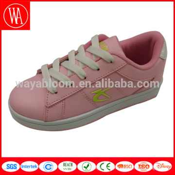 Sapatos casuais femininos em rosa doce e personalizados